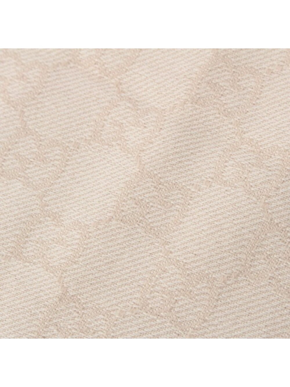 Gucci Wool GG Scarf Fringe Large Shawl Beige - Picture 3 of 10